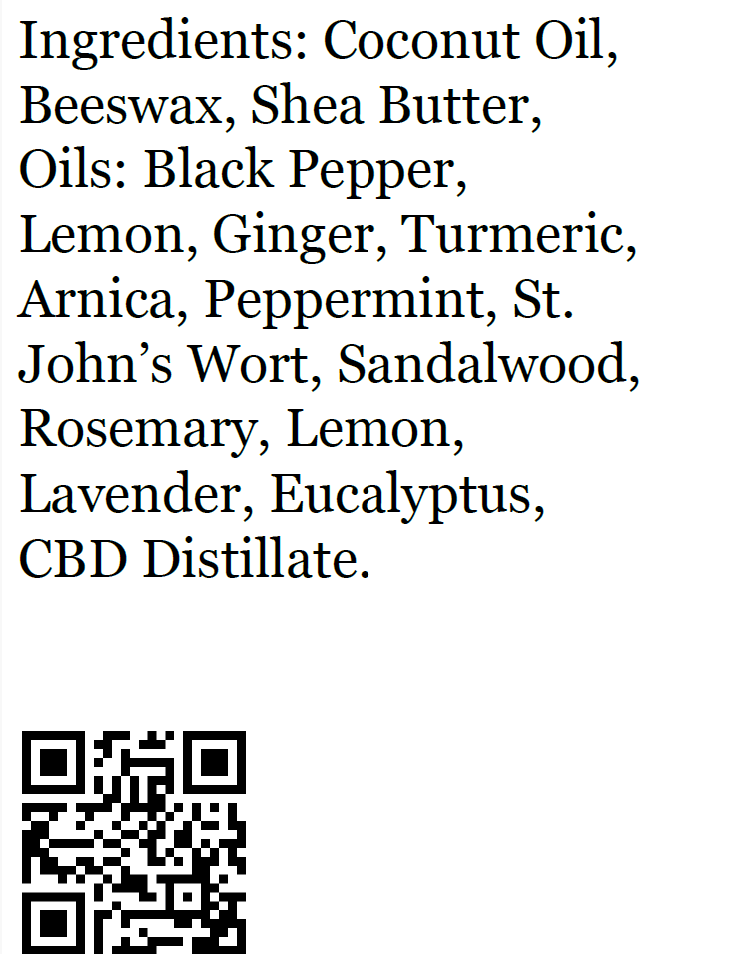 cbd relief salve