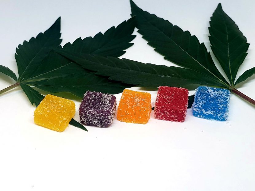 Delta 8 Infused Gummies Banner Harvest