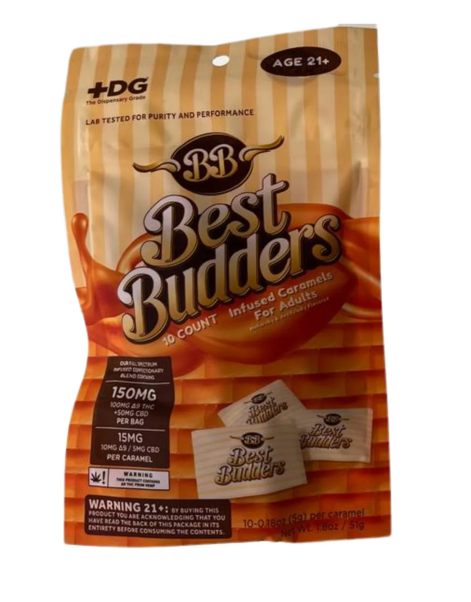 thc+cbd caramels