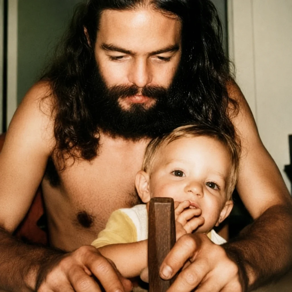 Paul ImOberstag as baby with father Jamaica