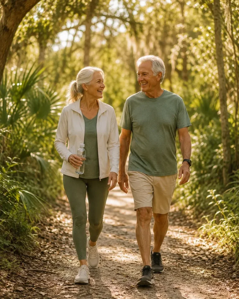 Seniors Florida trail wellness Banner Harvest The Villages
