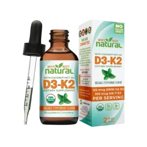 Vitamin D3 K2 Liquid Supplement | Banner Harvest Apothecary