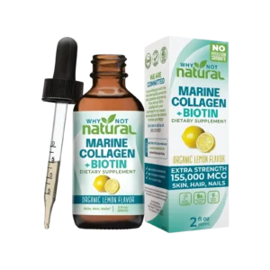 Liquid Collagen Plus Biotin Supplement | Banner Harvest Apothecary