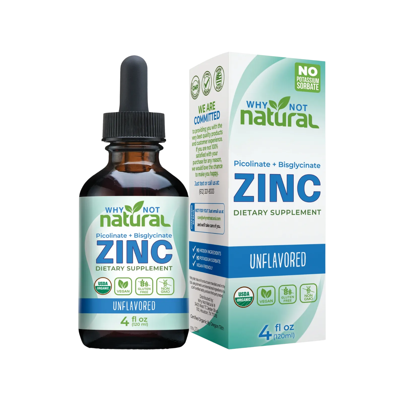Liquid Zinc Supplement | Banner Harvest Apothecary