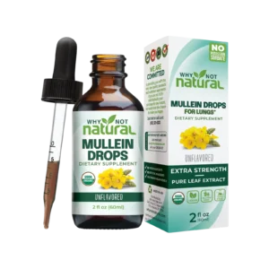 Mullein Drops Liquid Supplement | Banner Harvest Apothecary