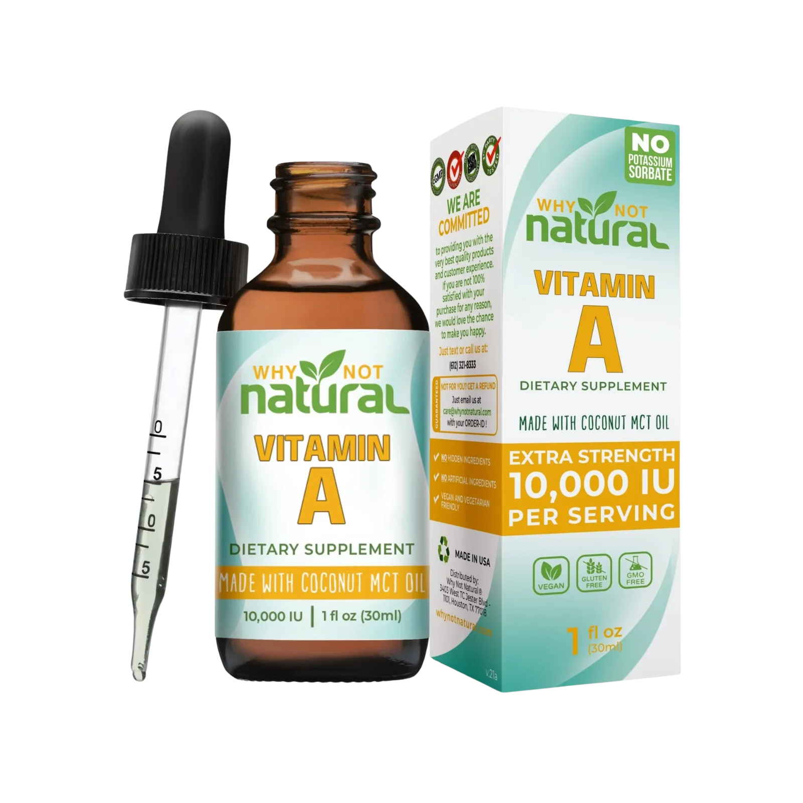 Vitamin A Liquid Supplement | Banner Harvest Apothecary