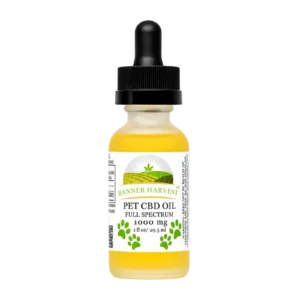 Full Spectrum CBD Pet Oil Farm to Table | Banner Harvest