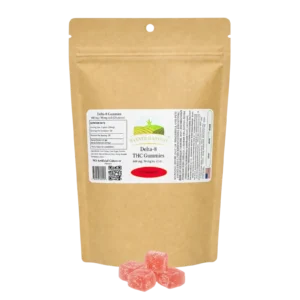 Delta 8 Gummies Strawberry 50mg Handcrafted | Banner Harvest Hemp Products
