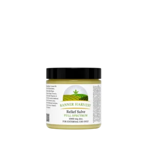 CBD Relief Salve Full Spectrum 13 Essential Oils | Banner Harvest